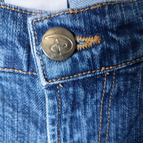 Disney Tinkerbell Midrise Bootcut Jeans Size 4 - Picture 7 of 10